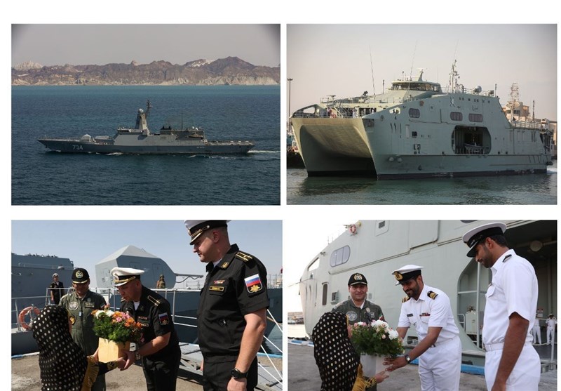 Joint Naval Drill Kicks Off South of Iran