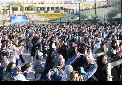 ورزش صبحگاهی انجمن خیریه مهرانه زنجان