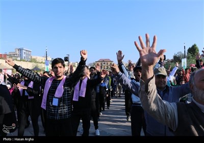 ورزش صبحگاهی - زنجان