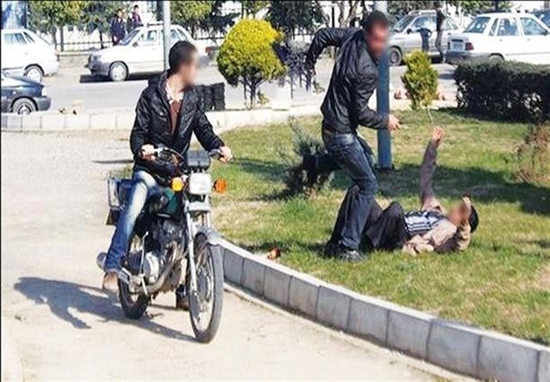 دستگیری 2زورگیر حین ارتکاب جرم