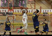 سوپرلیگ بسکتبال؛ دیدارتیم‌های گلنور اصفهان و پترونوین ماهشهر