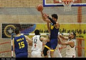 سوپرلیگ بسکتبال؛ دیدارتیم‌های گلنور اصفهان و پترونوین ماهشهر