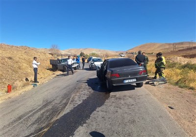 قزوين،حادثه،خودرو،نيسان