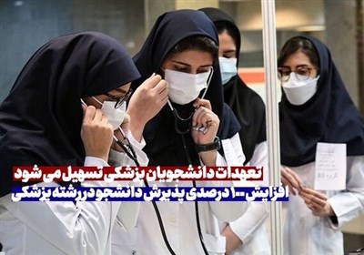 بجنورد| شرایط تعهدات دانشجویان پزشکی تسهیل می‌شود