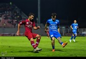 دیدار  تیم های فوتبال نساجی مازندران و استقلال خوزستان