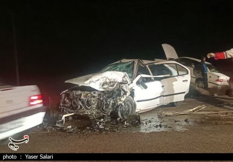 جاده مرگ باز هم قربانی گرفت+عکس