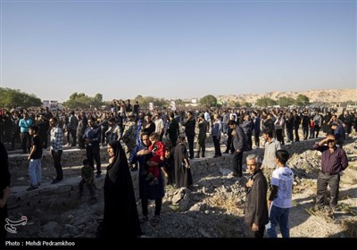 مراسم تشییع پیکر شهید حمزه جهاندیده شهید پدافند هوایی ارتش