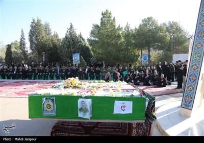 تشییع پیکر فرزندان وطن در ستاد فرماندهی انتظامی اصفهان