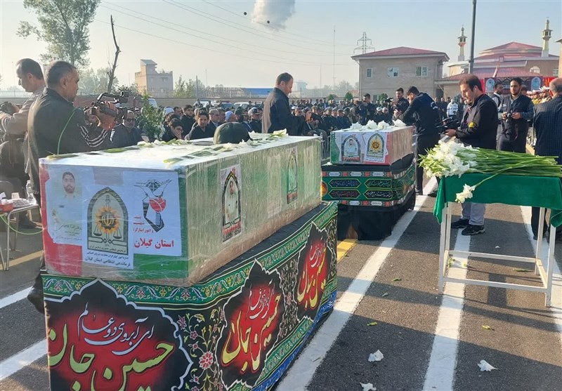 شهدا،گيلان،انتظامي،شهيد،امنيت،نيروهاي،آقاجاني،خون،مراسم،نظام