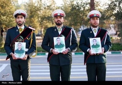 مراسم تشییع پیکر شهدای امنیت در اصفهان- عکس خبری تسنیم