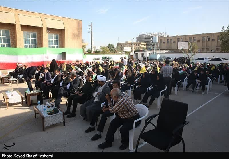زنگ ایثار و مقاومت در مدارس بوشهر نواخته شد- عکس صفحه استان  ...