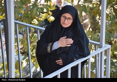 مراسم تشییع پیکر شهدای امنیت در رشت