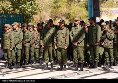مراسم تشییع پیکر شهید امنیت هادی زارع در یزد- عکس استانها تسنیم