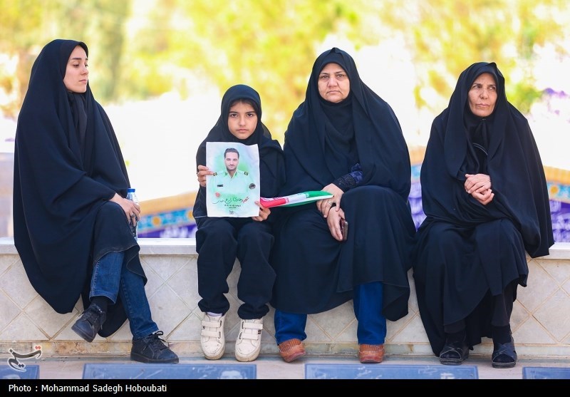 مراسم تشییع پیکر شهید امنیت هادی زارع در یزد- عکس استانها تسنیم