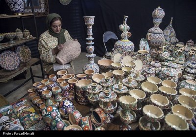 نمایشگاه سراسری صنایع دستی در کرمانشاه- عکس استانها تسنیم