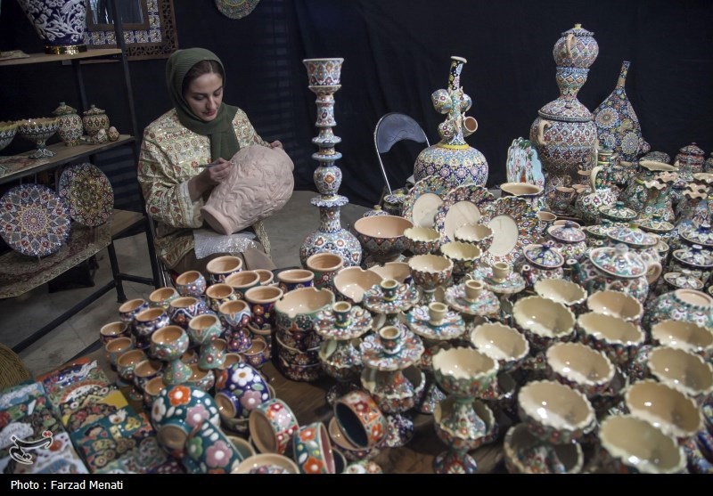 نمایشگاه سراسری صنایع دستی در کرمانشاه- عکس استانها تسنیم