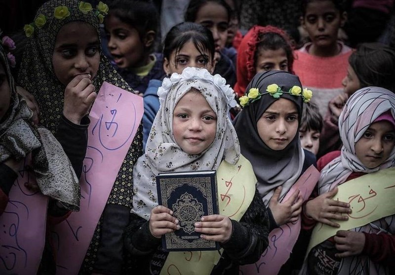 انس مثال‌زدنی زنان فلسطین با قرآن