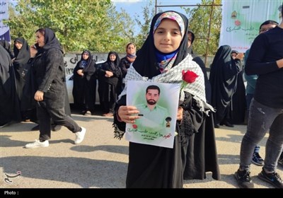 تشییع باشکوه تازه داماد شهید امنیت در صومعه سرا