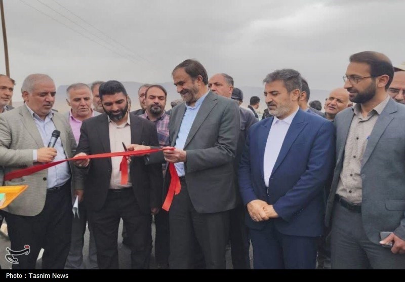 بهره‌برداری فاز نخست جاده چهارخطه فرخشهر ـ خراجی ‌+ فیلم