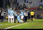 دیدار  تیم های فوتبال نساجی مازندران و مس رفسنجان