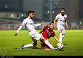 دیدار  تیم های فوتبال نساجی مازندران و مس رفسنجان