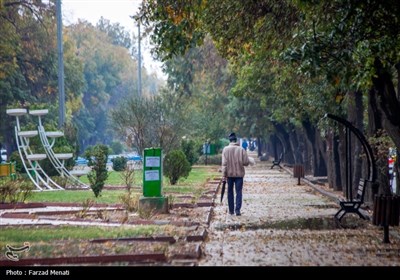 بارش باران پاییزی - کرمانشاه