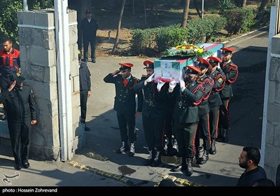 تشییع شهید امنیت امیرمحمد شمسی