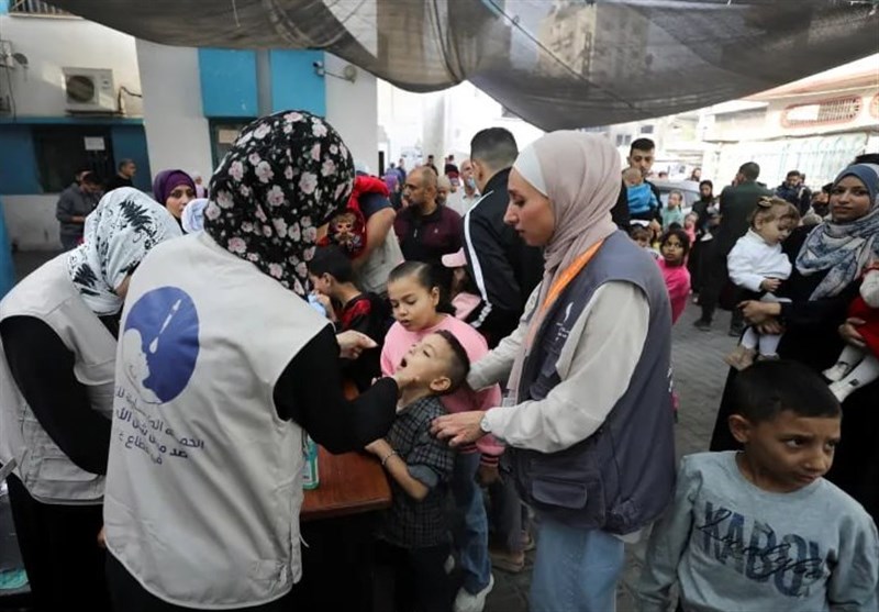 Israeli Forces Strike Northern Gaza As Polio Vaccination Campaign Presses On