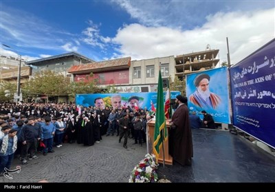 راهپیمایی 13 آبان در زنجان