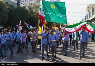 راهپیمایی 13 آبان در مشهد