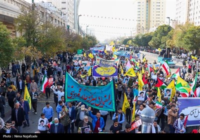 راهپیمایی 13 آبان در مشهد