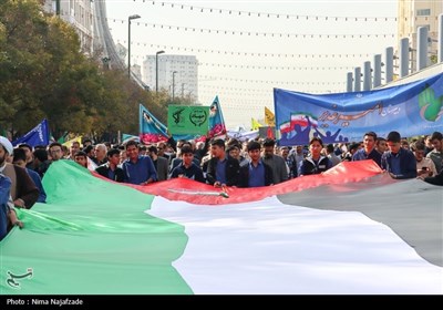 راهپیمایی 13 آبان در مشهد