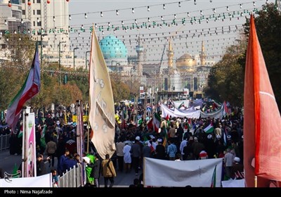 راهپیمایی 13 آبان در مشهد