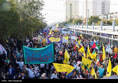 راهپیمایی 13 آبان در مشهد