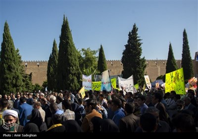 راهپیمایی 13 آبان در شیراز 