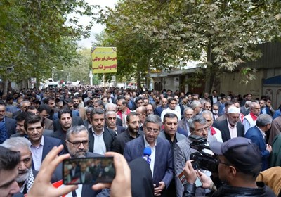 پیوند جاودانه با انقلاب/ راهپمایی 13آبان در لرستان