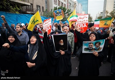 راهپیمایی 13آبان در تهران -2