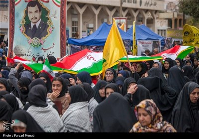 راهپیمایی 13 آبان در کرمانشاه