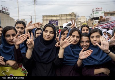 راهپیمایی 13 آبان در اهواز