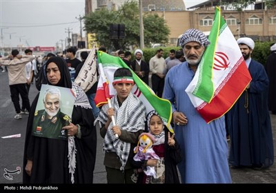 راهپیمایی 13 آبان در اهواز