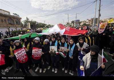 راهپیمایی 13 آبان در اهواز