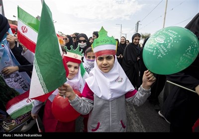 راهپیمایی 13 آبان در اهواز