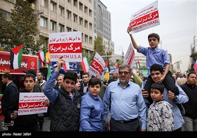 راهپیمایی 13آبان در تهران -5