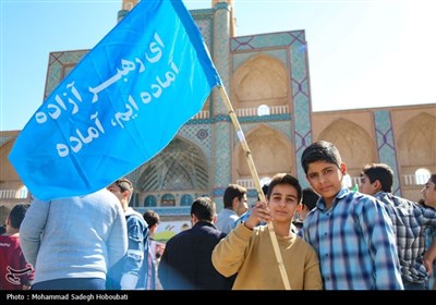 راهپیمایی 13 آبان در یزد