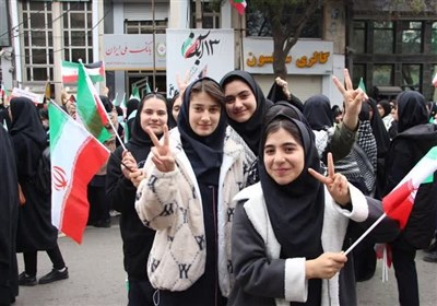 راهپیمایی 13 آبان علیه استکبار جهانی در ملارد و اندیشه