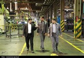 بازدید قائم مقام خبرگزاری تسنیم از کارخانه کویرتایر