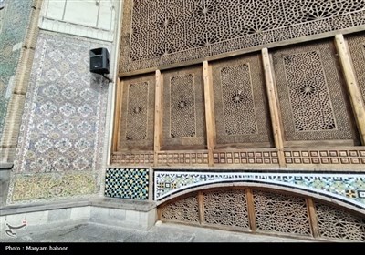 مرمت صحن عتیق در آستان حضرت عبدالعظیم (ع)