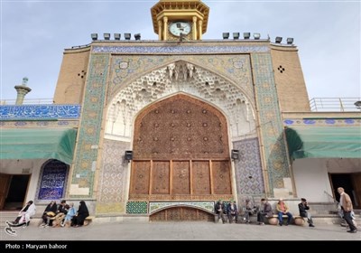 مرمت صحن عتیق در آستان حضرت عبدالعظیم (ع)