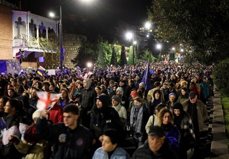 Thousands Protest Alleged Election Fraud in Georgia