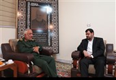 دیدار قائم مقام خبرگزاری تسنیم با فرمانده سپاه خراسان جنوبی